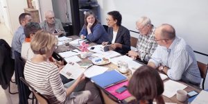 image of a BCS committee meeting