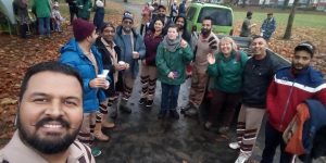 group of tree planters