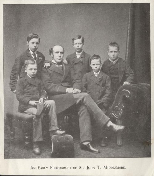 John Middlemore with boys