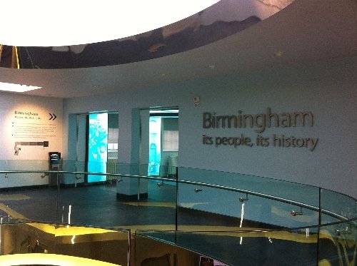 Birmingham History Galleries entrance