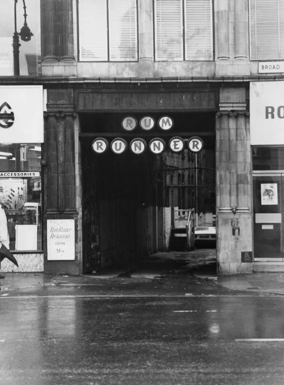 The Rum Runner entrance